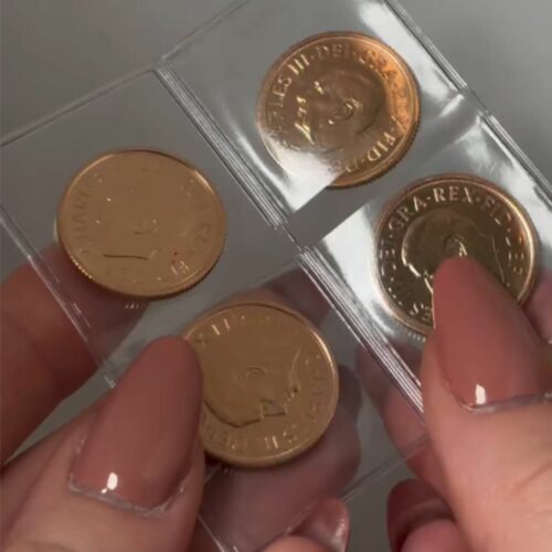 una sterlina in oro al giorno
